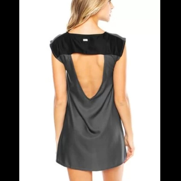 Rvca Y2K Flirty cut out back lockwood dress M/L - Picture 1 of 8
